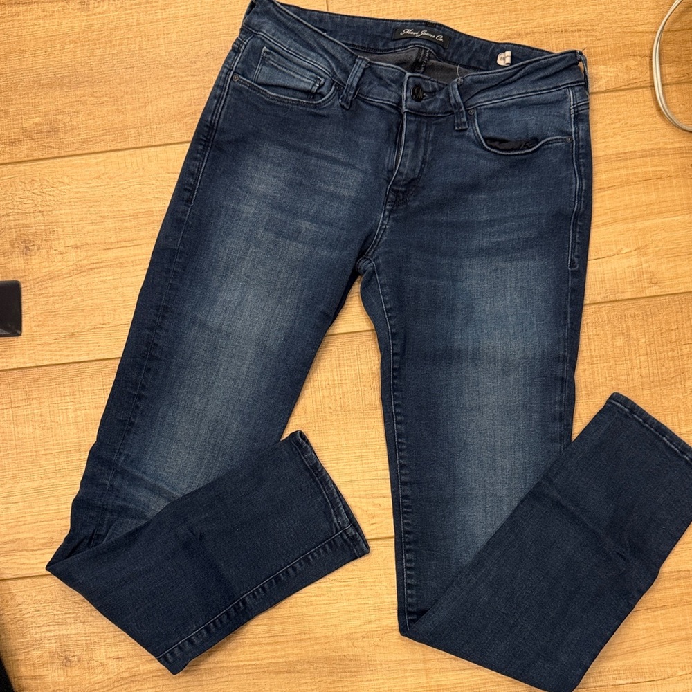 Mavi Women's Deep Indigo Skinny Jeans